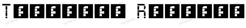 Techwave Regular字体转换